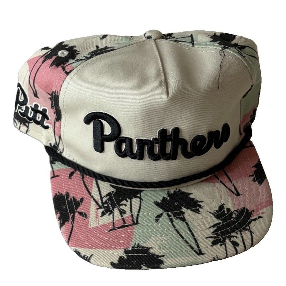 New Era Carolina Panthers Men’s One Size Golfer Snapback Palm Trees Rope Hat